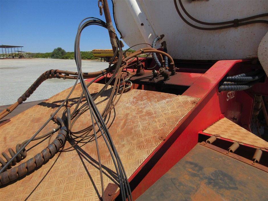 Hydraulic Skid Steer / Excavator Post Driver (Unused),