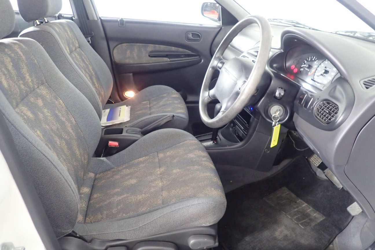 18K White-Filled Cuban Chain Bracelet with Simulated Diamonds - 20.3cm