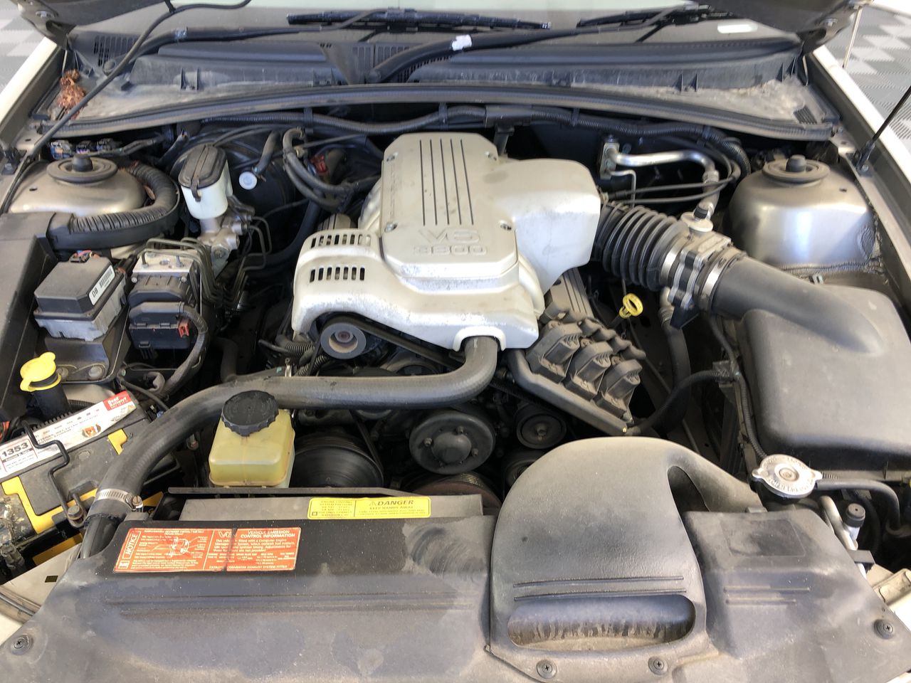 18K Gold-Filled Chain Necklace with Simulated Diamonds - 55.8cm