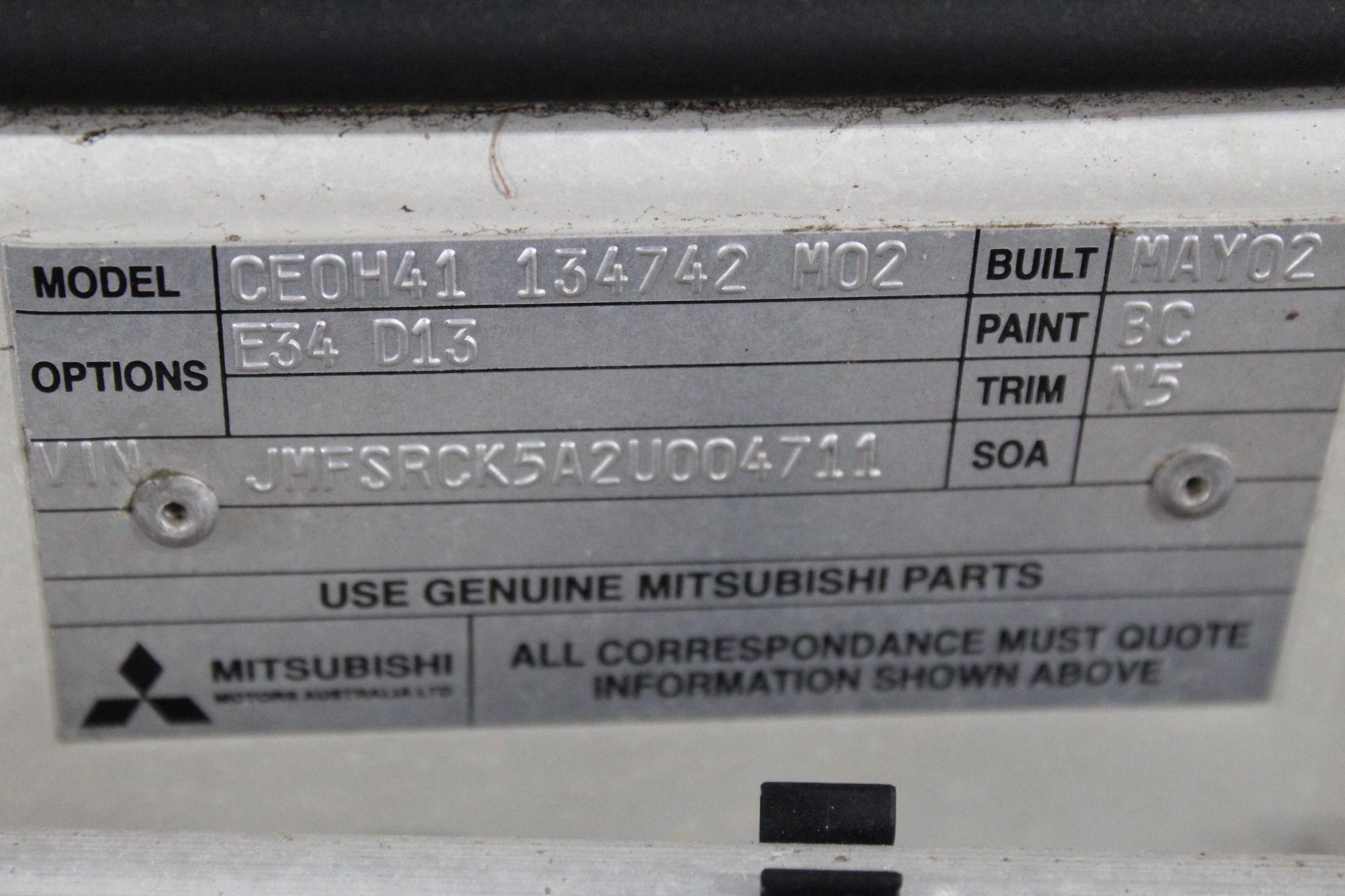 Dual Ram Hydraulic Grapple Attachment to Suit 3T Excavators (Unused)