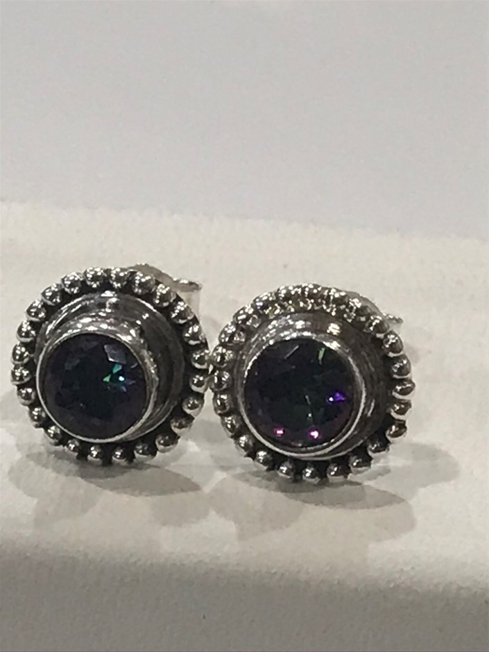 9K WHITE GLD 0.15CT HI I1 DIAMOND MOROSE GOLDANITE