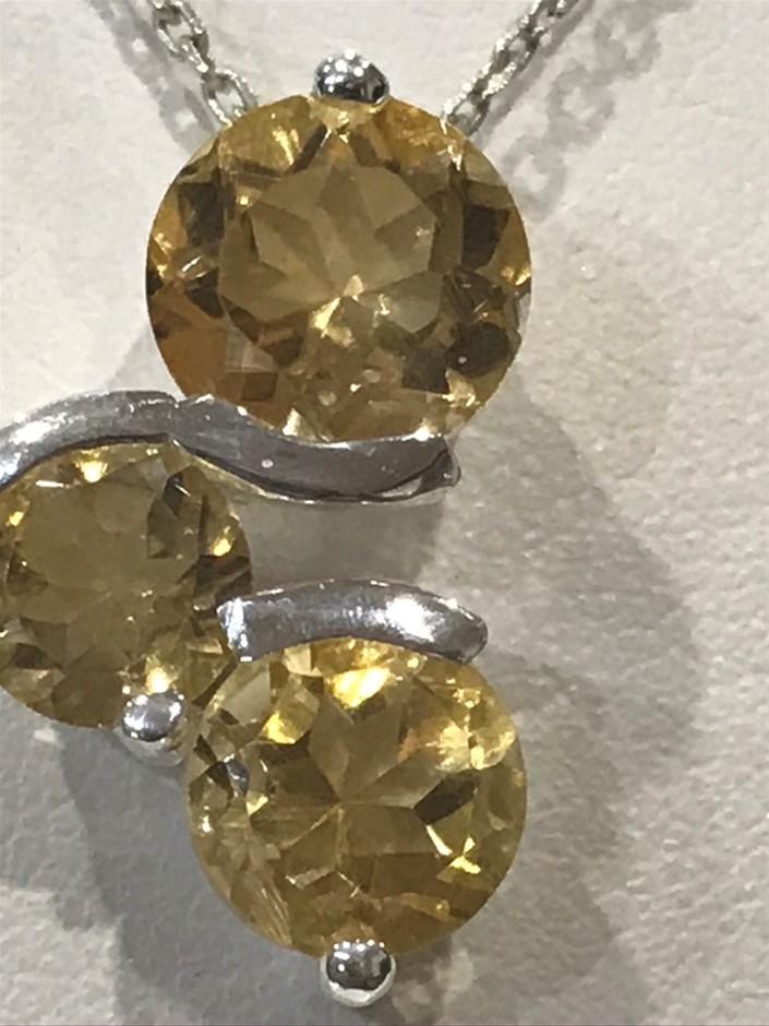 9K Yellow Gold 0.15ct HI I1 DIAMOND CLAW PENDANT