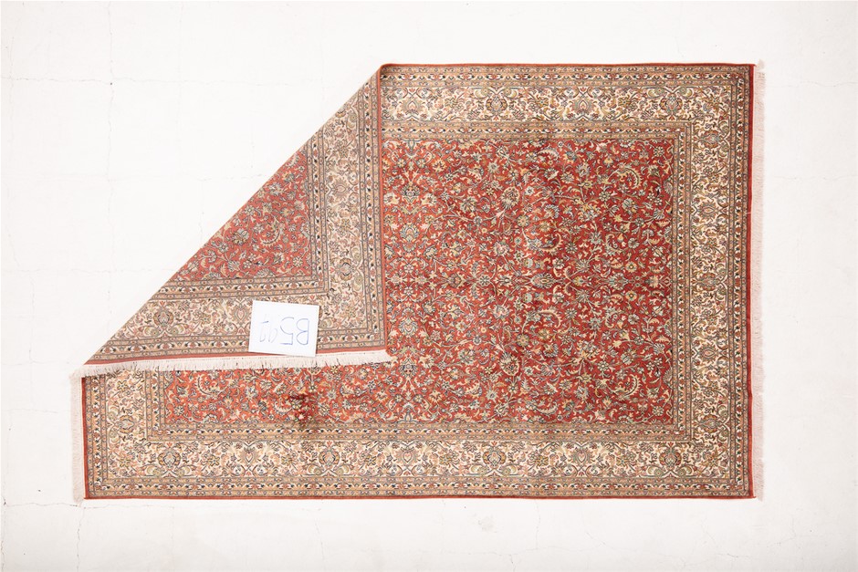 Rose Coloured Twist Curb Necklace