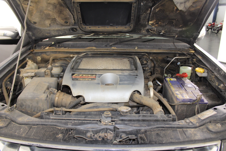 Rhodium Plated Men's Band Ring (5mm)  - US Size 10