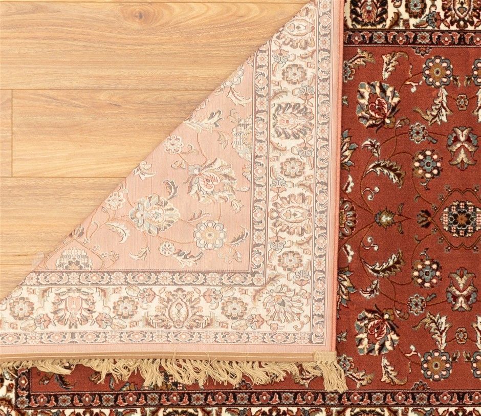 18K Gold-Filled Chain Bracelet with Simulated Diamonds - 20.3cm