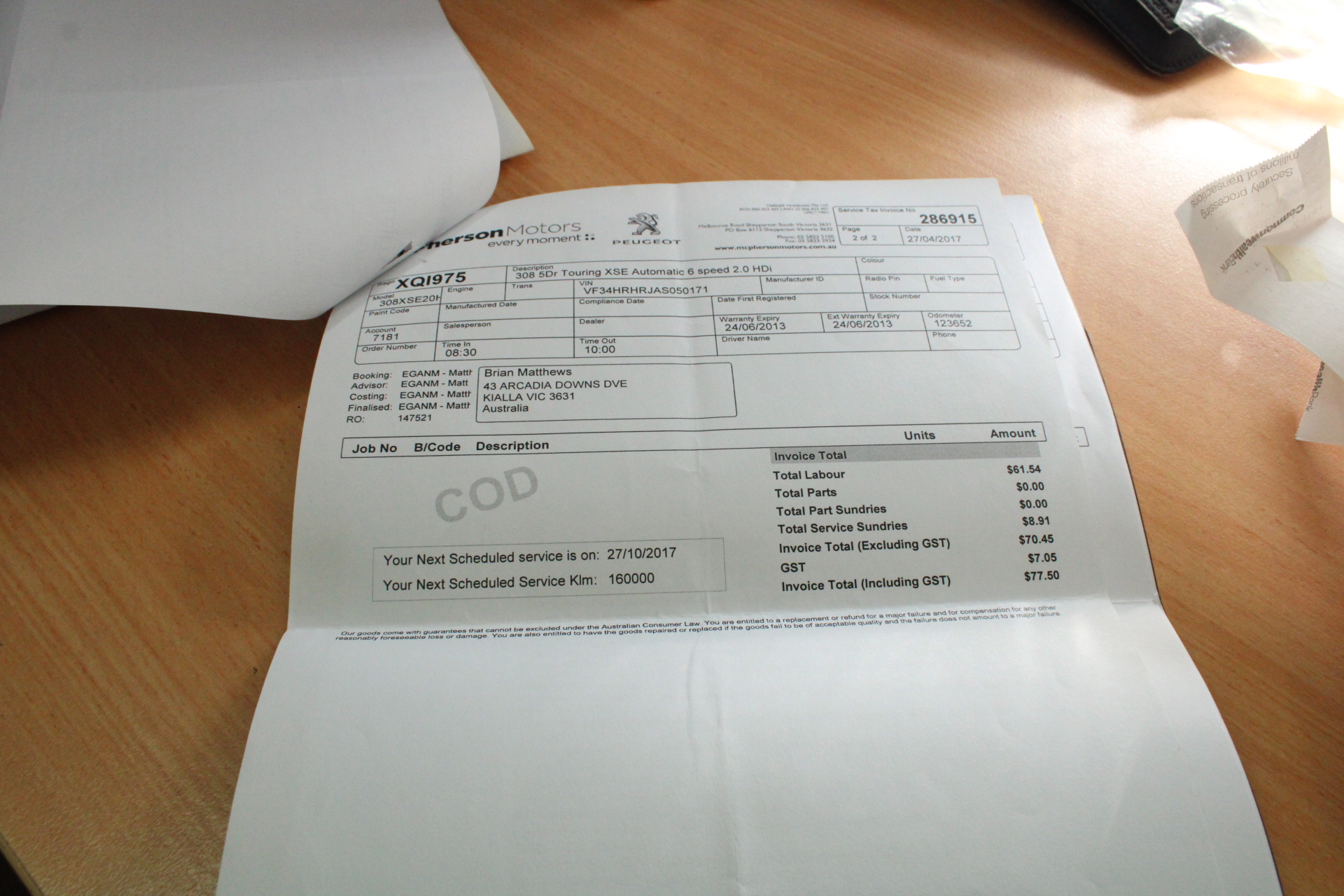 Oxford Landing Pinot Grigio (6x 750mL), SA.