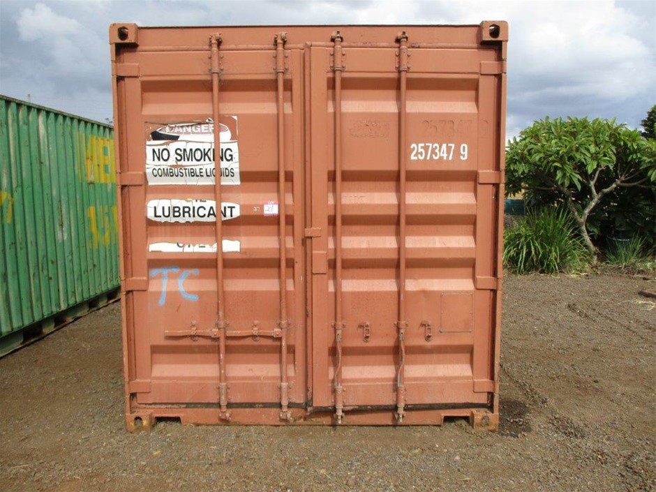 Heavy duty 20ft Container Shelter with End Wall(Unused)