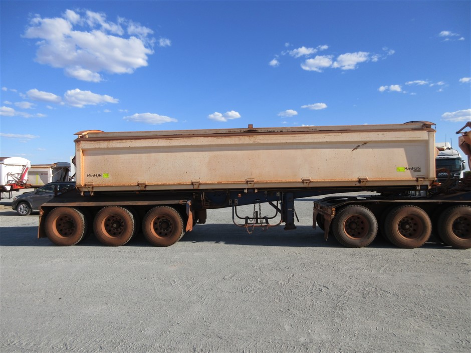 2013 Road West Transport TRI350 Tri Axle Side Tipper 'B' Trailer Auction (00129016222) Grays