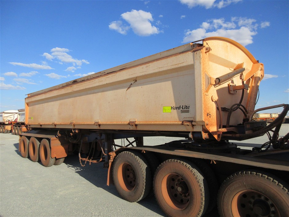 2013 Road West Transport TRI350 Tri Axle Side Tipper 'B' Trailer ...