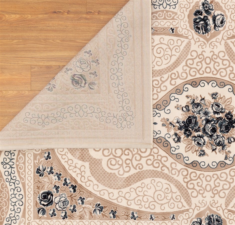 1200 Thread Count Egyptian Cotton Quilt Cover Set| Ivory | Single