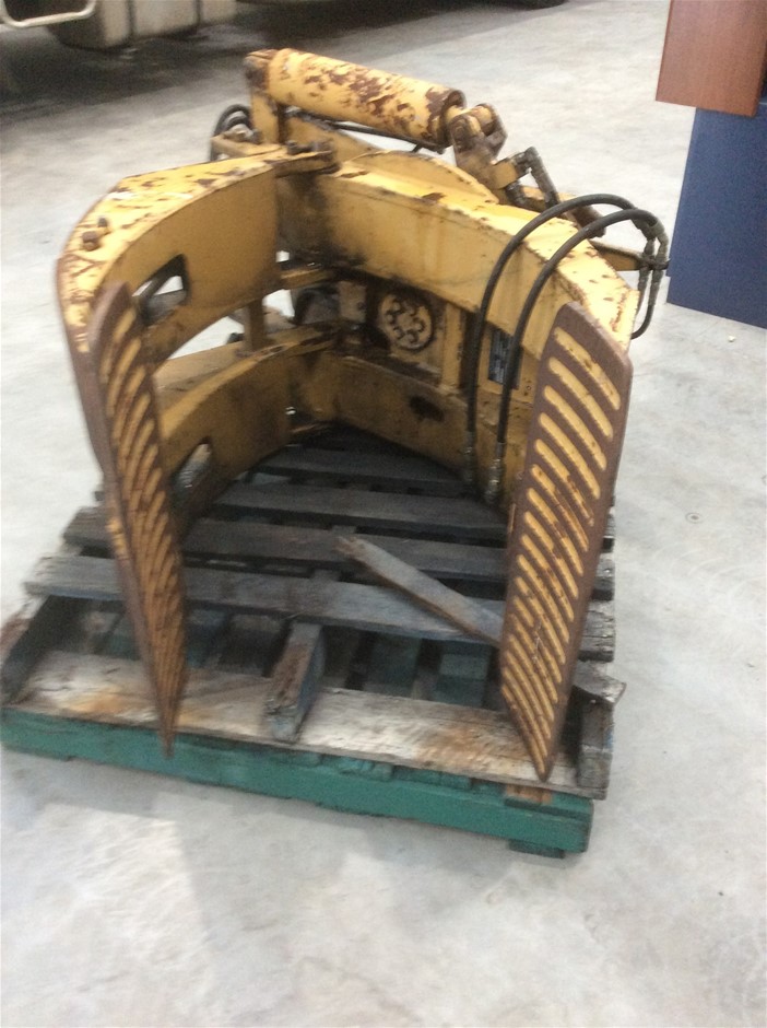 Dual Ram Hydraulic Grapple Attachment to Suit 18-25T Excavators(Unused),