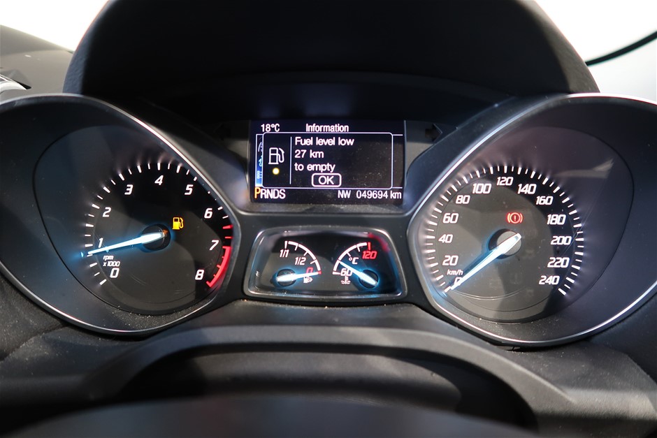 Gold-Filled Tennis Bracelet Four-Leaf Clover & Simulated Diamonds  - 17.8cm