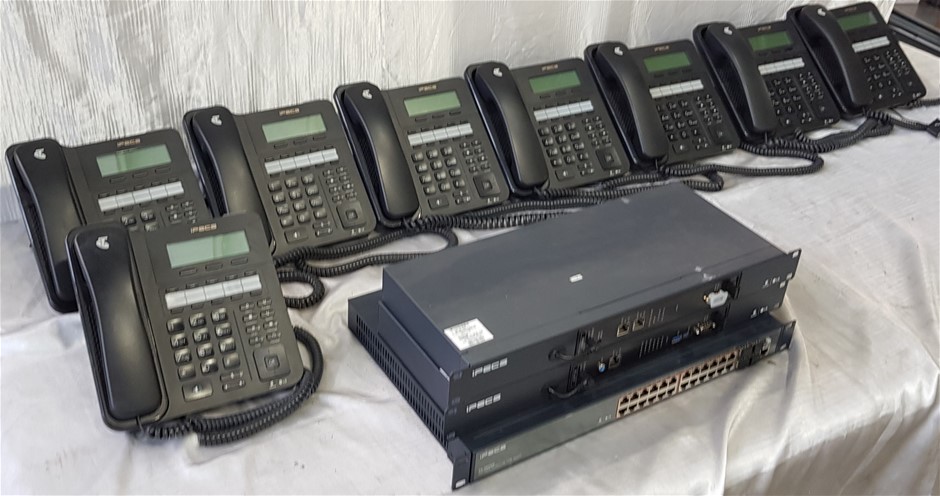 Bulk Lot Of Assorted Ipecs Phone System/ Network Equipment Auction