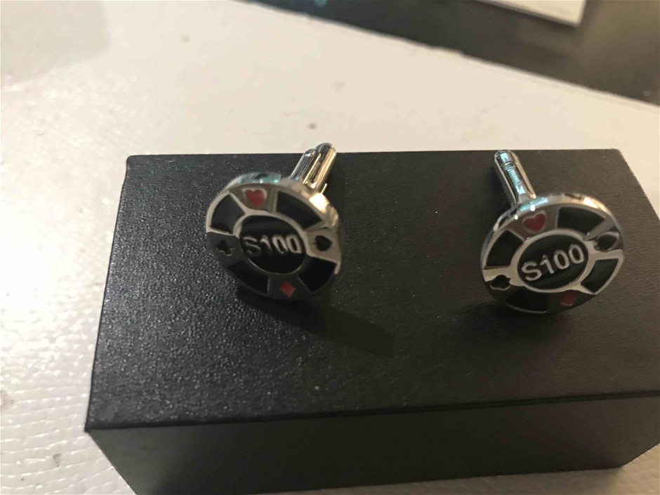 Designer Simulated Diamond Red Round Stud Earrings in Silver