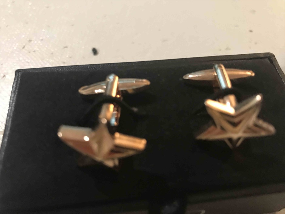 Stainless Steel Love Heart Necklace in Gold