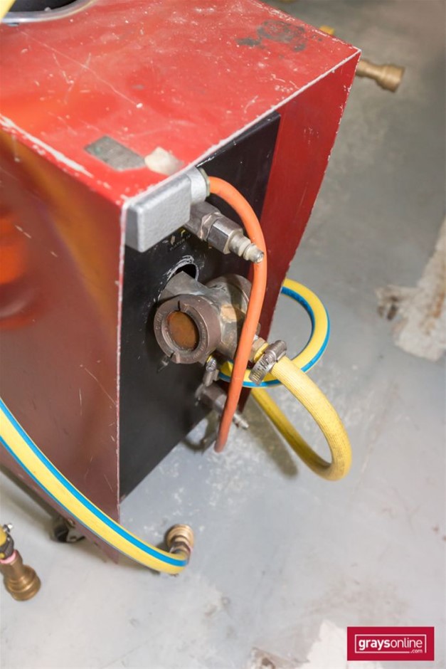 BIJ'OR Genuine Grey Freshwater Pearl Statement Teardrop Earrings Gold RRP59