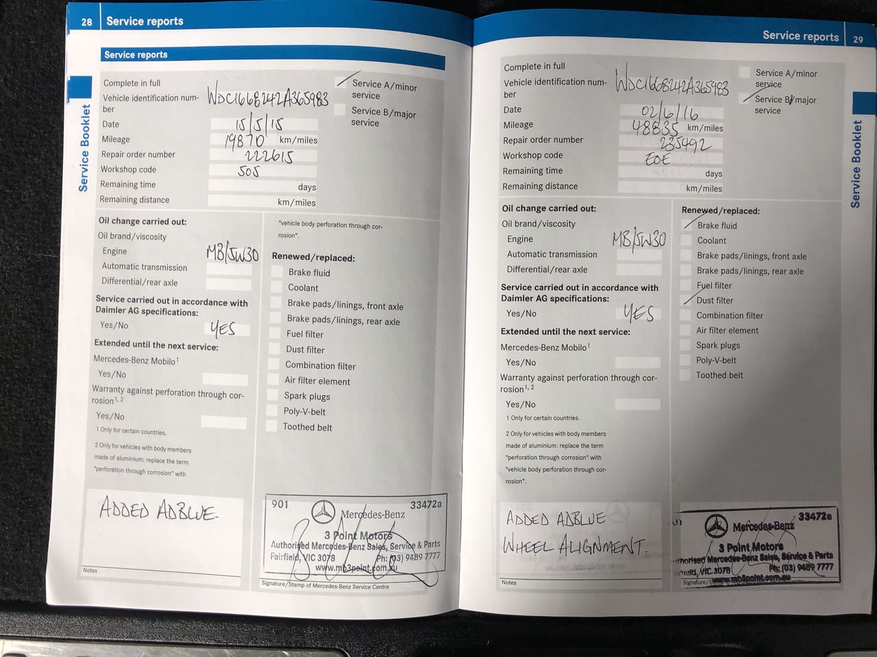 2005 Toyota Corolla Ascent ZZE122R Manual Sedan