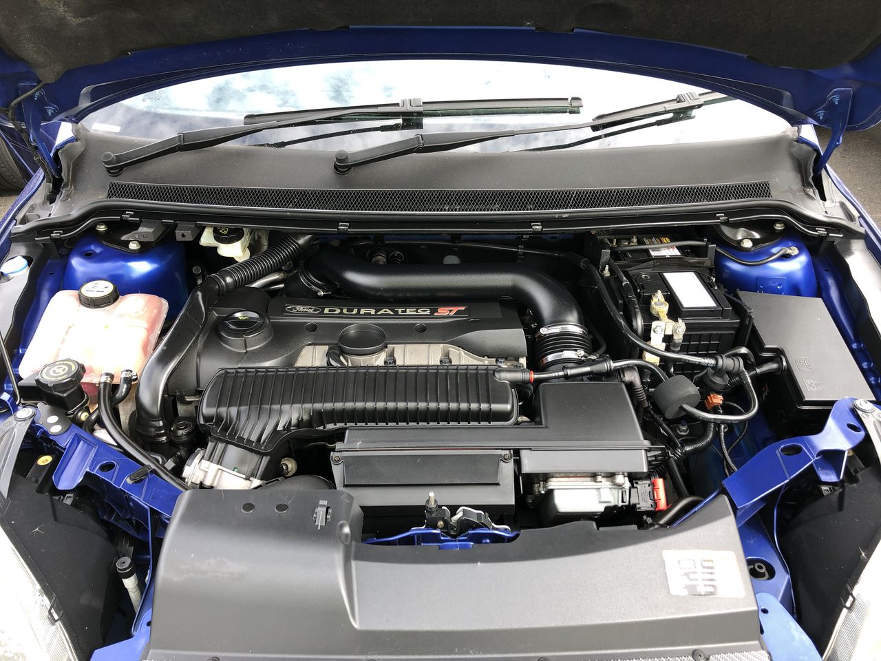 CALVIN KLEIN Men's Solid Liquid Script Tee, Size M, 100% Cotton, Black (003