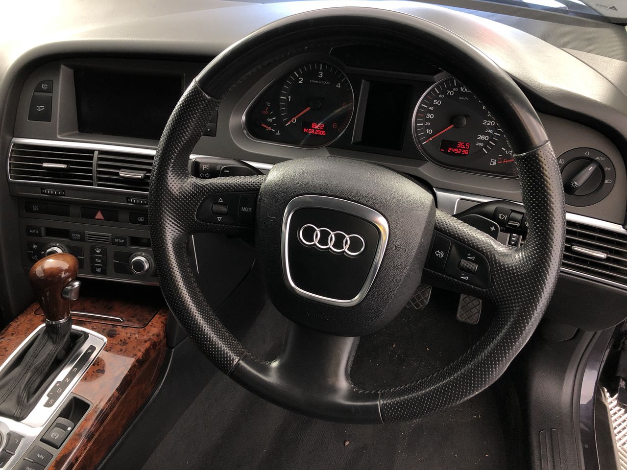 DKNY Leather Tote Bag, Stone.  Buyers Note - Discount Freight Rates Apply t