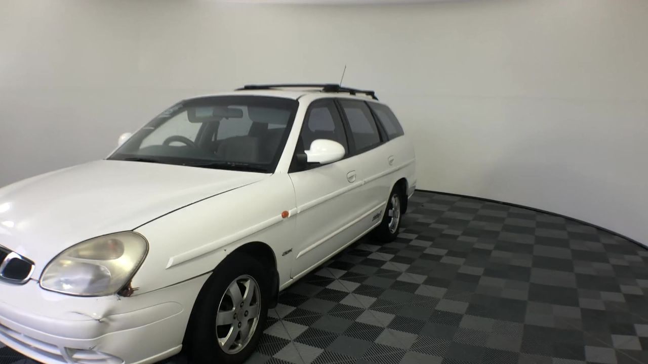 18K White Gold-Filled Cuban Link Ring with Simulated Diamonds - Size 10