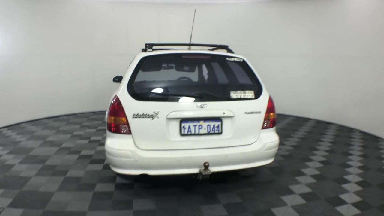 18K White Gold-Filled Cuban Iced Out Ring with Simulated Diamonds - Size 8