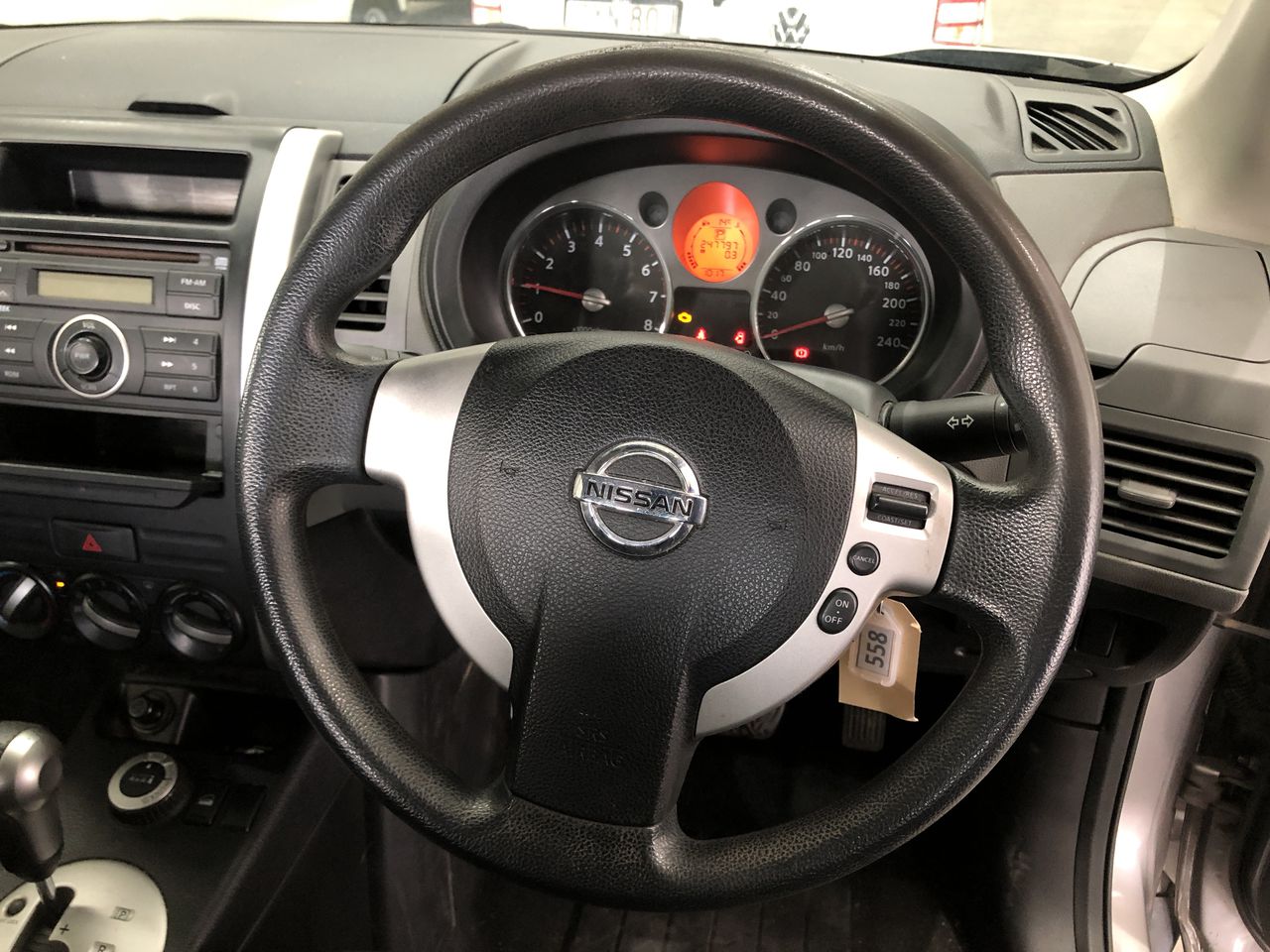 Abstract Geometric Pendant in Silver