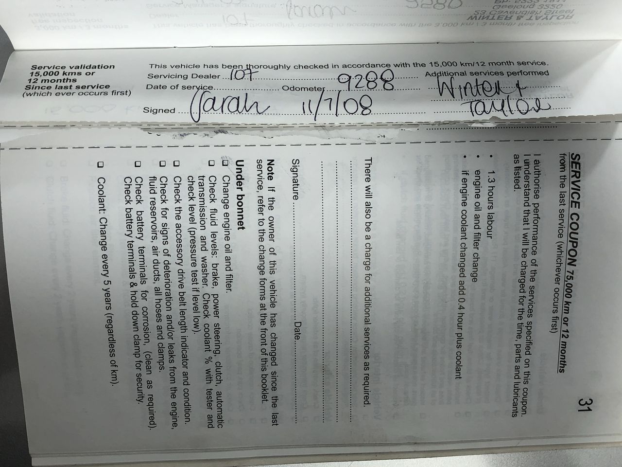 Bundaberg Rum 1961 Three Bear #00915 (1x 700mL), QLD.