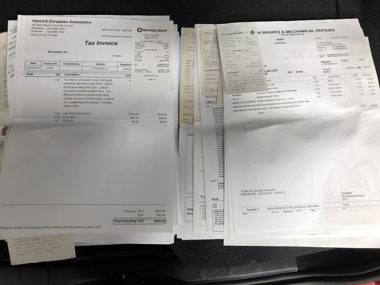 THIS COMPLETE CERTIFIED SET OF 7 X 1 TROY OZ "OLD AUSTRALIAN NOTE SERIES"