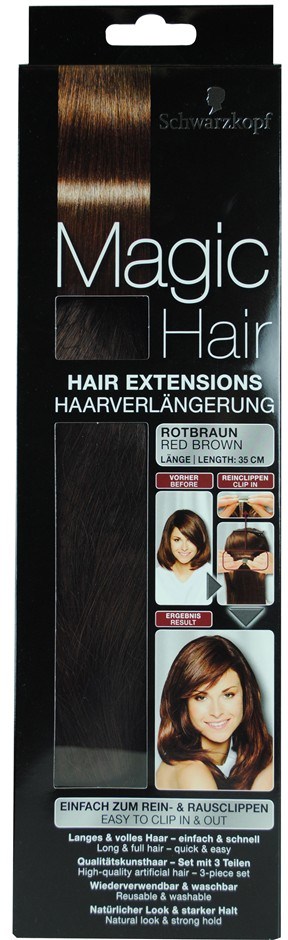 30 x Schwarzkopf Magic Hair Extensions R