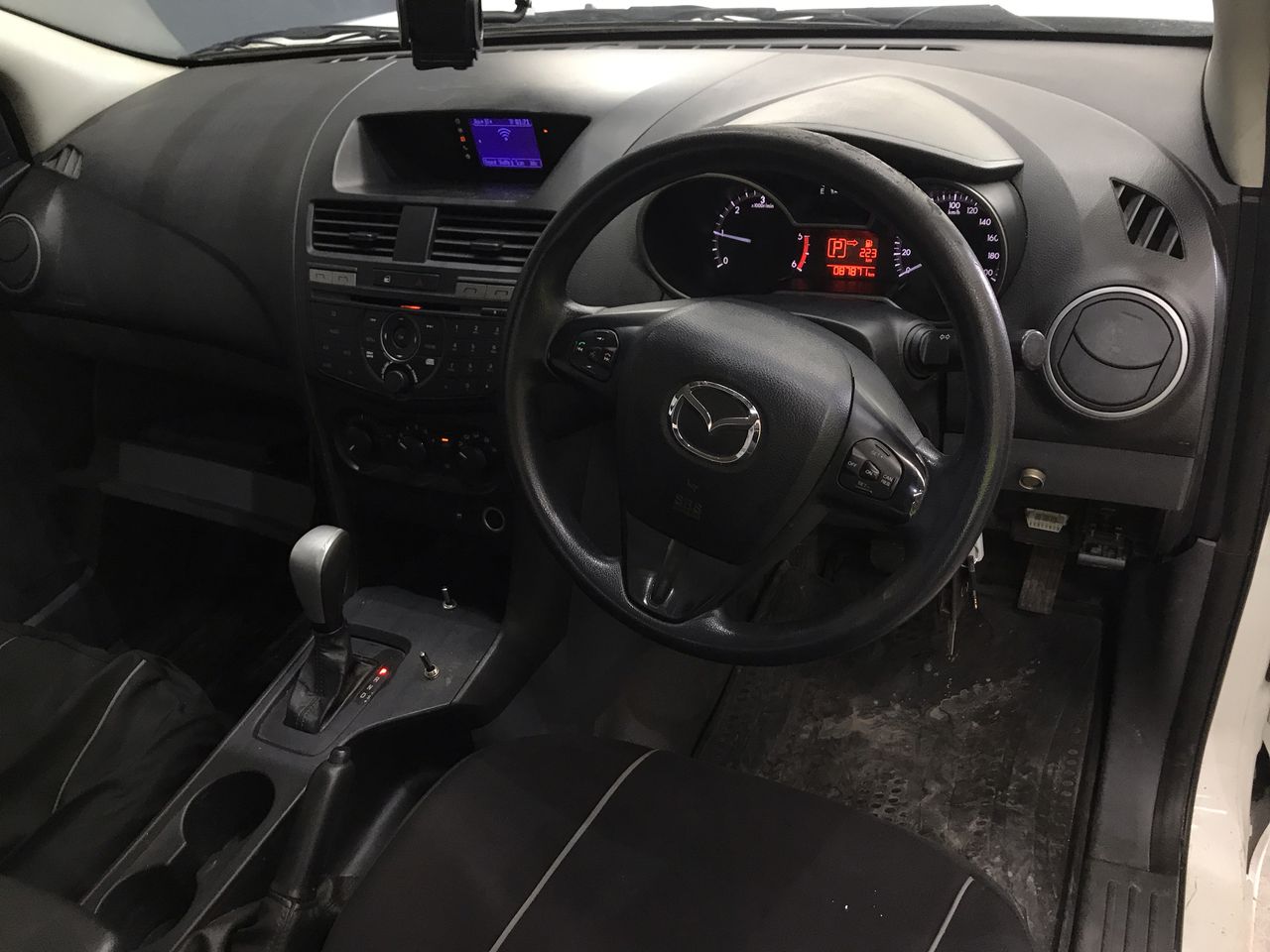 BIJ'OR - Genuine Black Freshwater Pearl & Diamond Drop Earrings. RRP 59