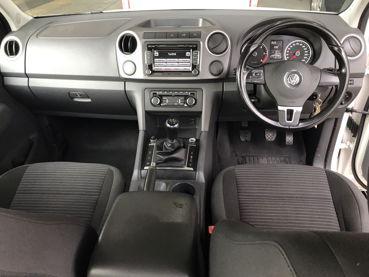 BIJ'OR - Stunning Simulated Diamond White Pearl Drop Earrings Gold RRP $59