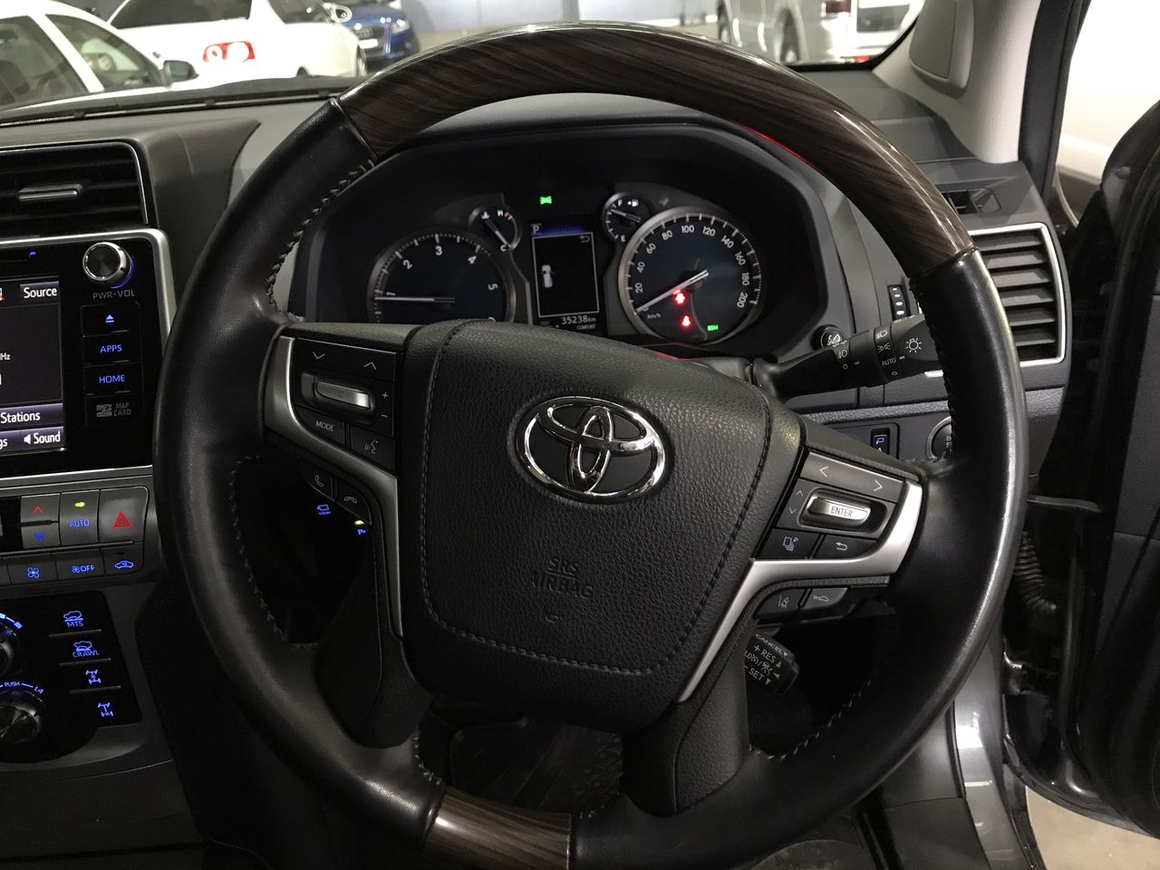 925 Sterling Lake Blue Crystal Disco Ball Earring & Necklace Set