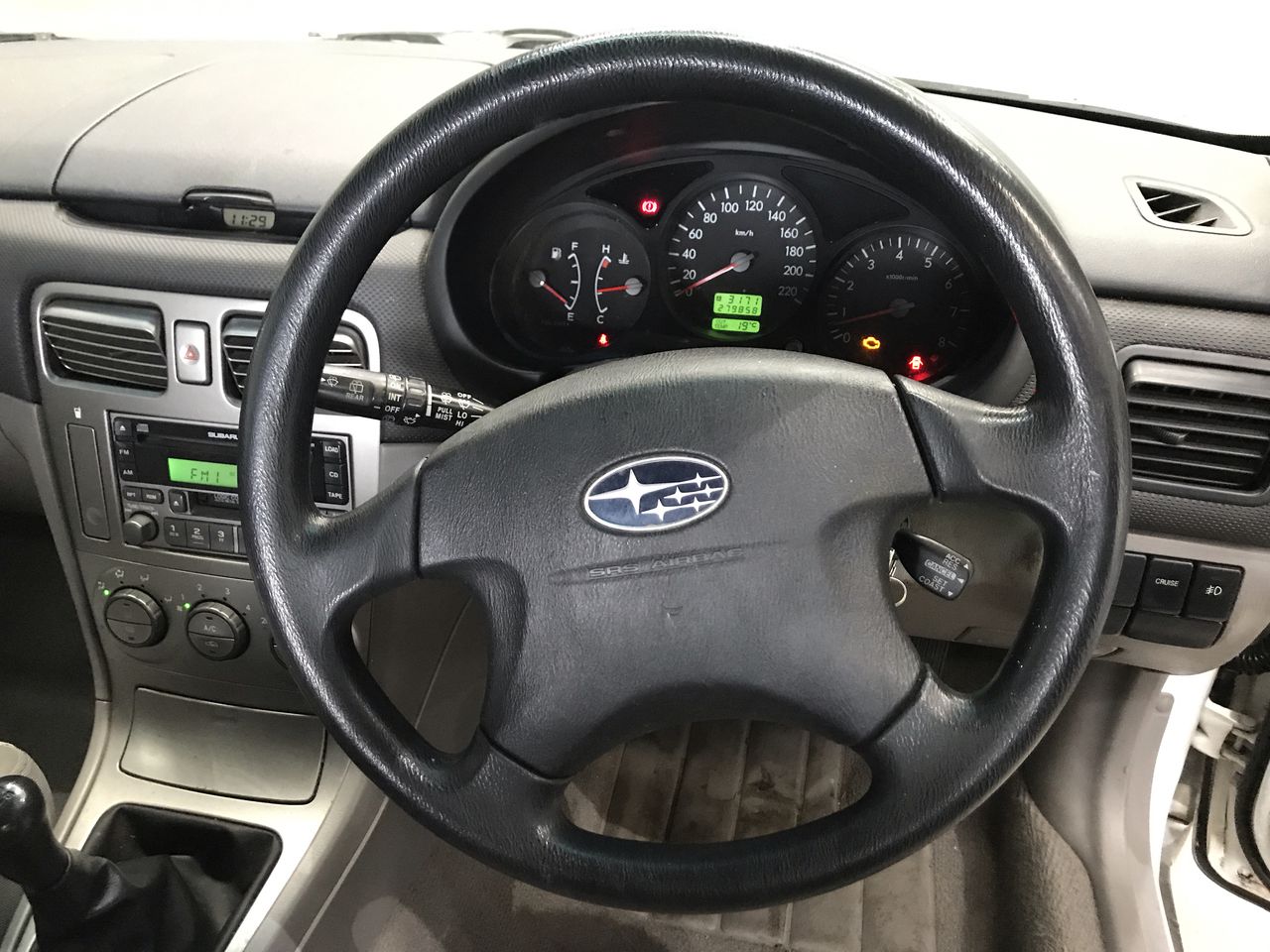 9K WHITE GOLD BRICK STACKER RING