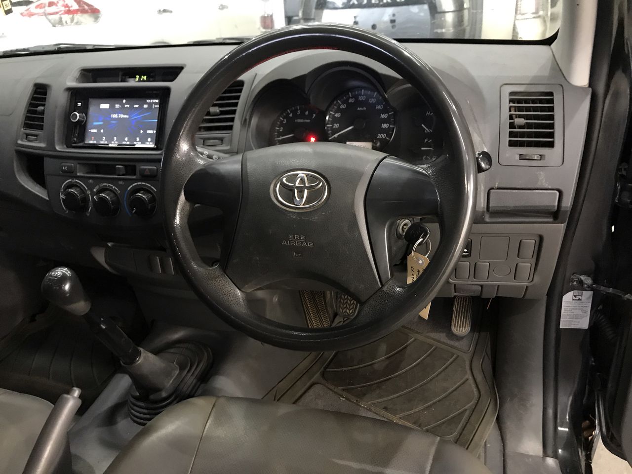 18K/Italy 8.0ct Blue Emerald Yellow Gold Filled Ring(Stamped)Quality-8US