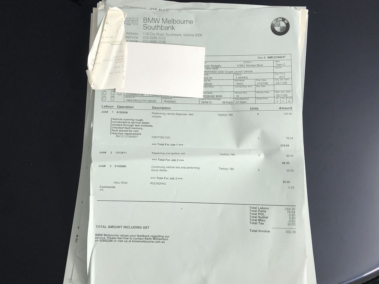 450mm GP/Digging Bucket To Suit 3T Excavator(Unused)