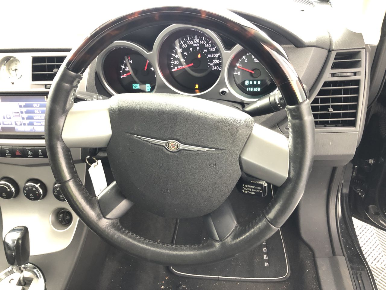 18K White Gold-Filled Cuban Iced Out Ring with Simulated Diamonds - Size 9