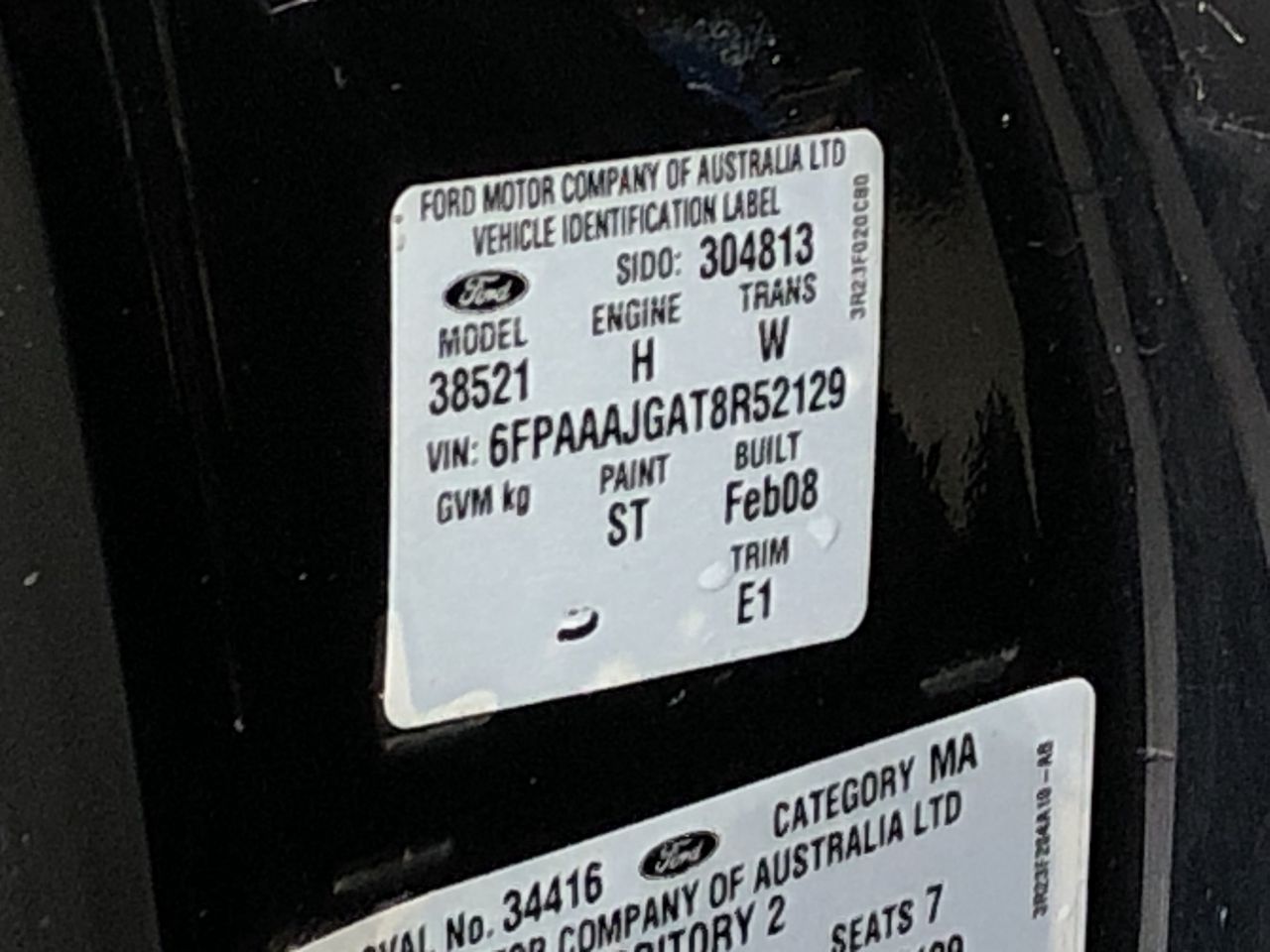 Rhodium Plated Men's Band Ring (4mm) - US Size 11