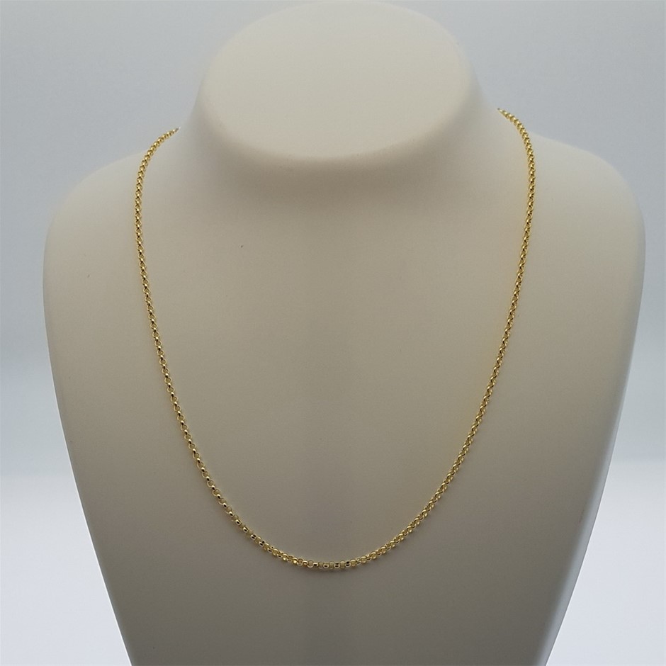 18K/Italy Stamped Rose Gold Filled Cuban Chain -60MM-8mm