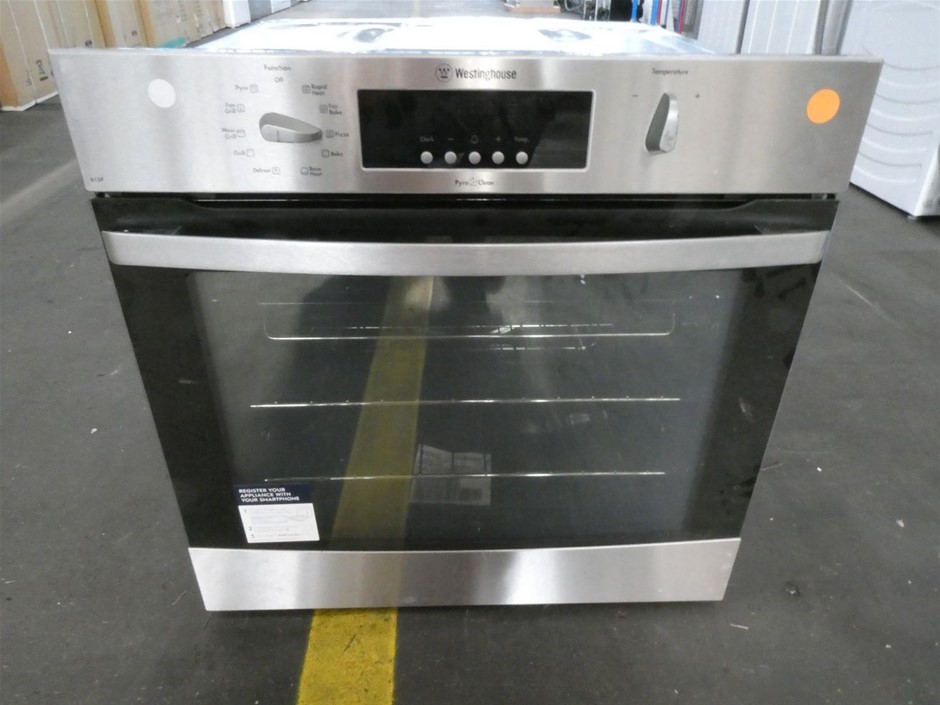 Westinghouse Stainless Steel Pyrolytic Wall Oven (WVEP615S) Auction