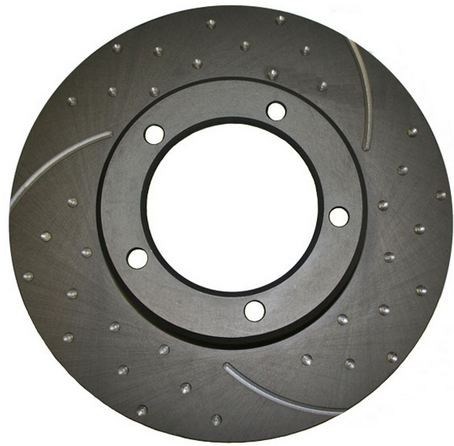 MR2 AW11 87-89 Front Drilled/Slotted Dis