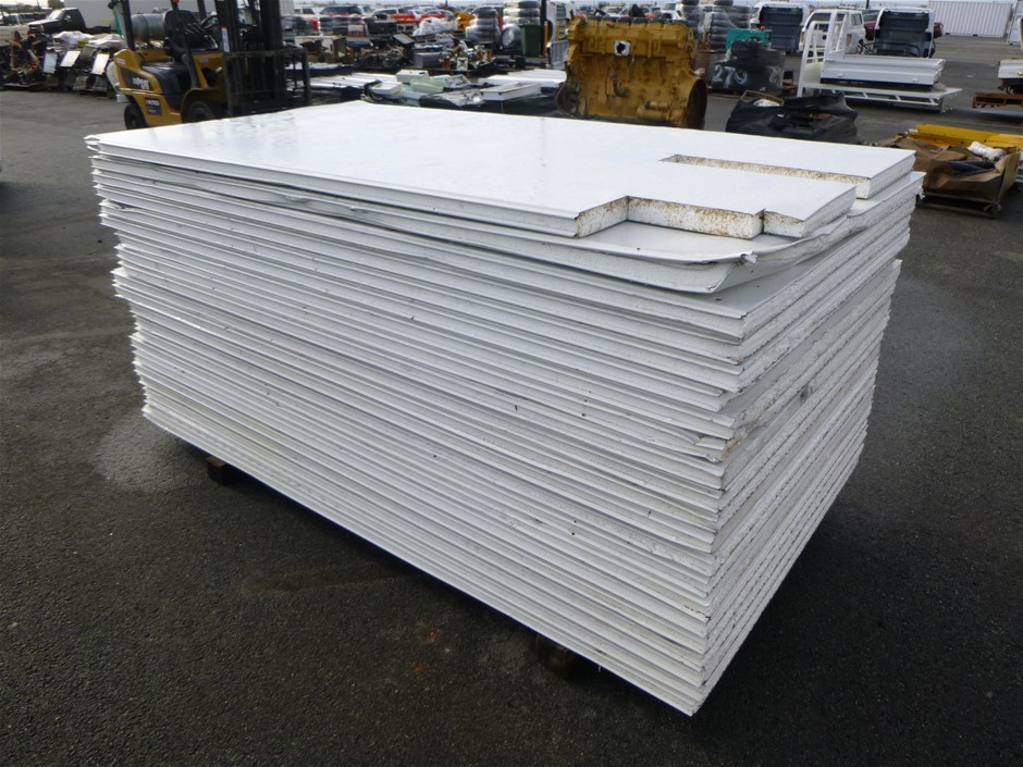Stack of 50mm Coolroom Panels Auction (00919017299) Grays Australia