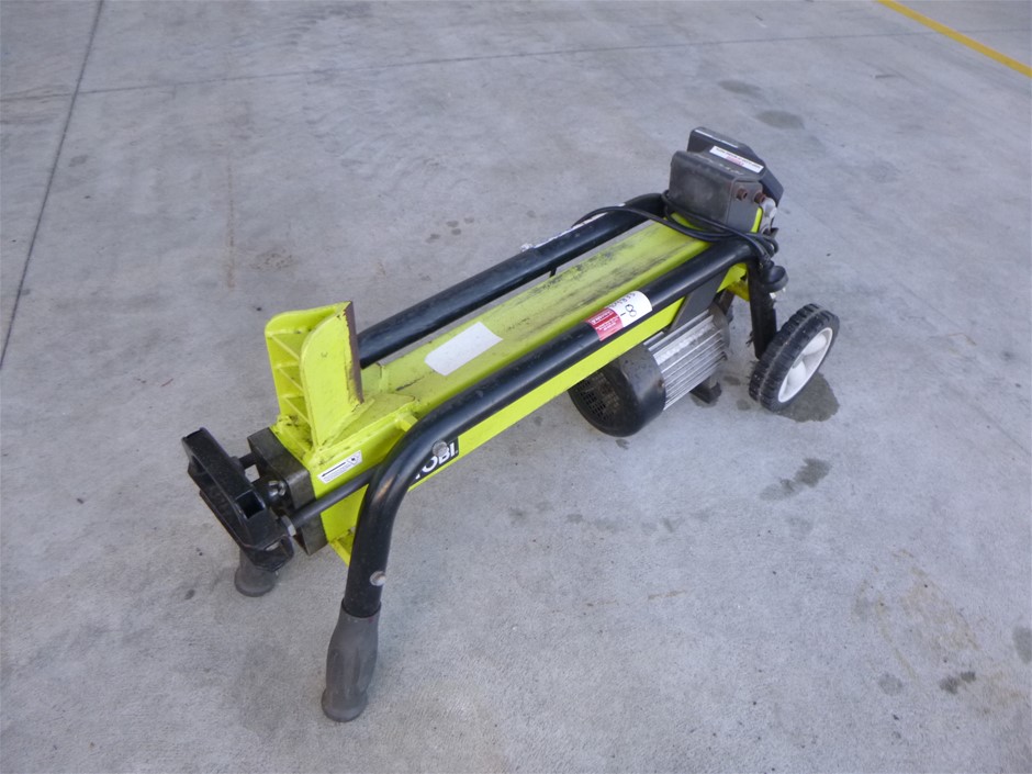 Ryobi Electric Log Splitter Auction (00739017454) Grays Australia