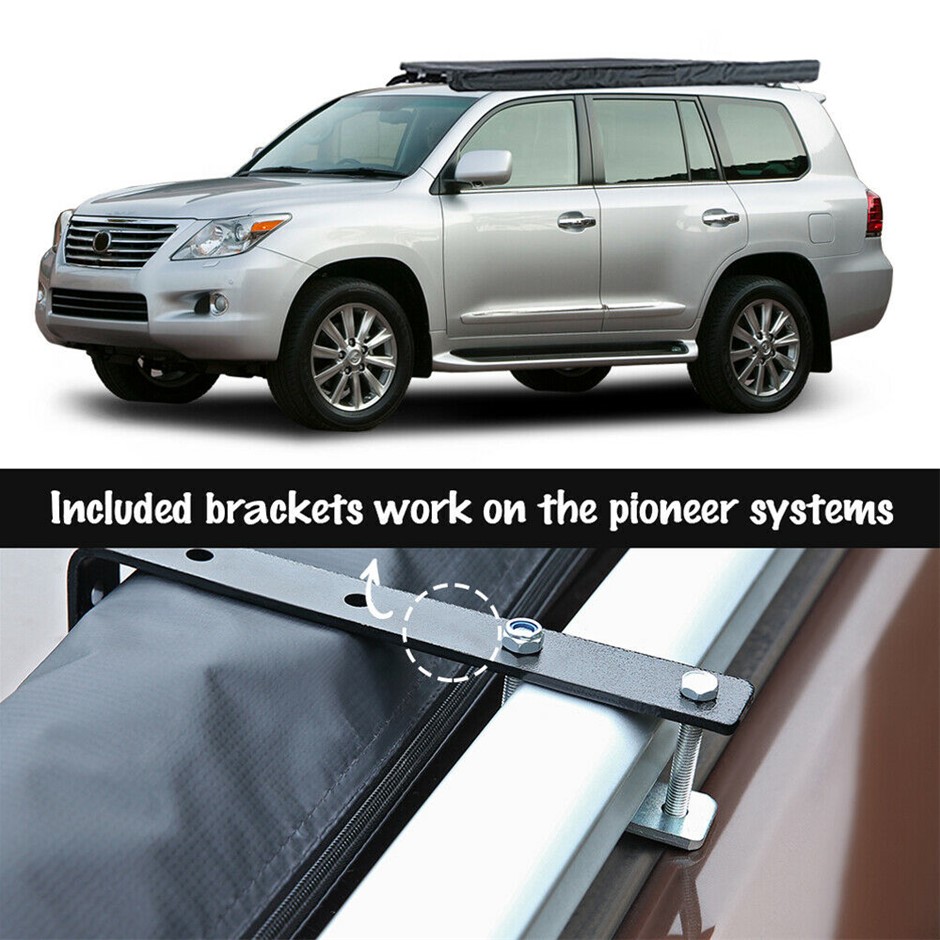 Buy Mountview 2.5x3M Car Side Awning Extension Roof Rack Covers Tents