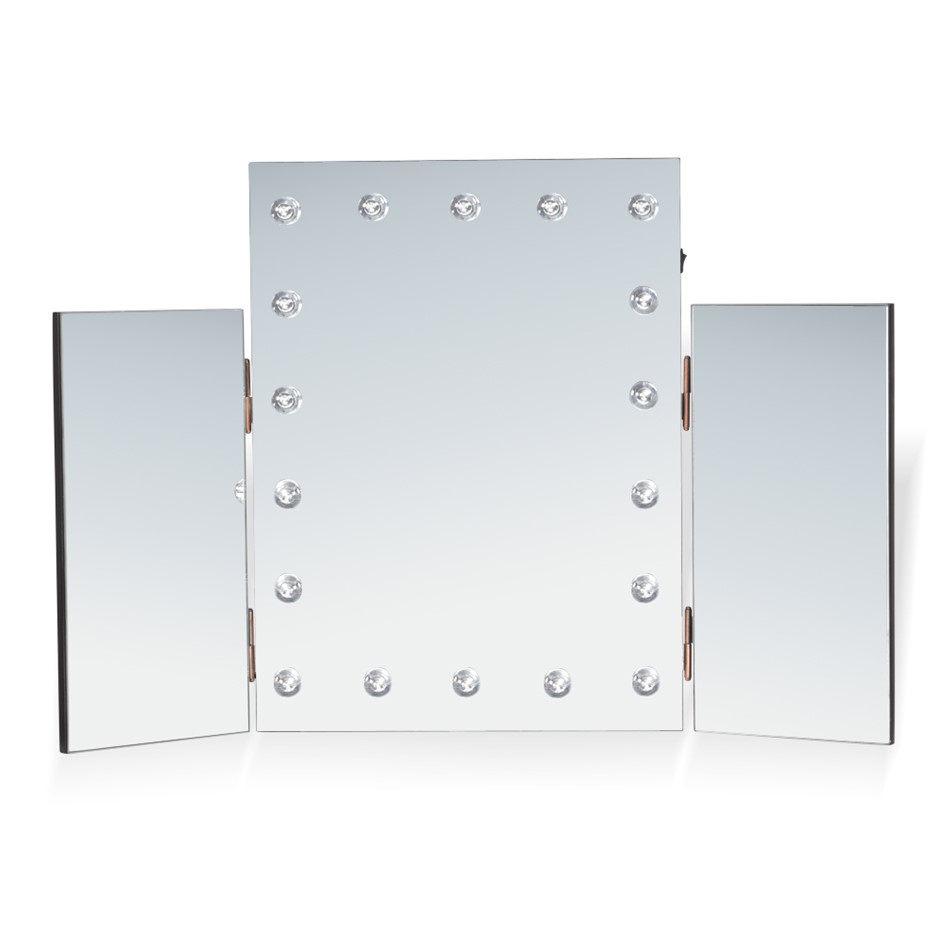 3 way vanity mirror with deals lights