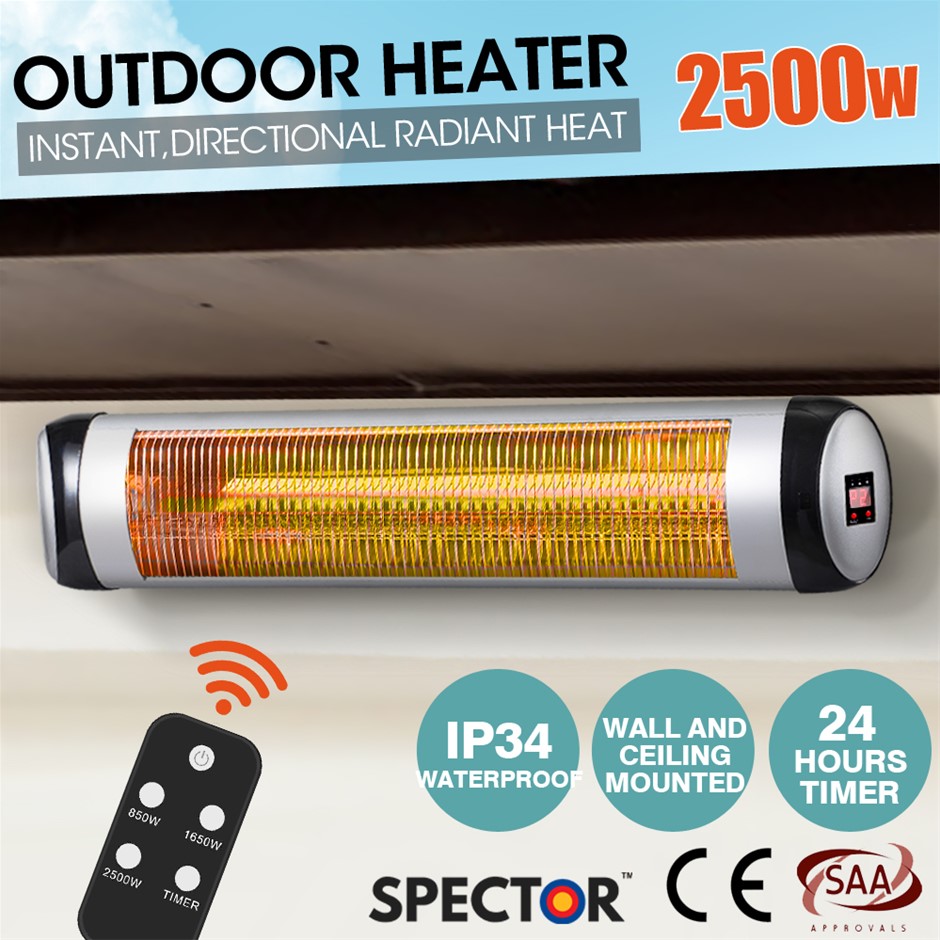 Spector 2500W Electric Infrared Patio He
