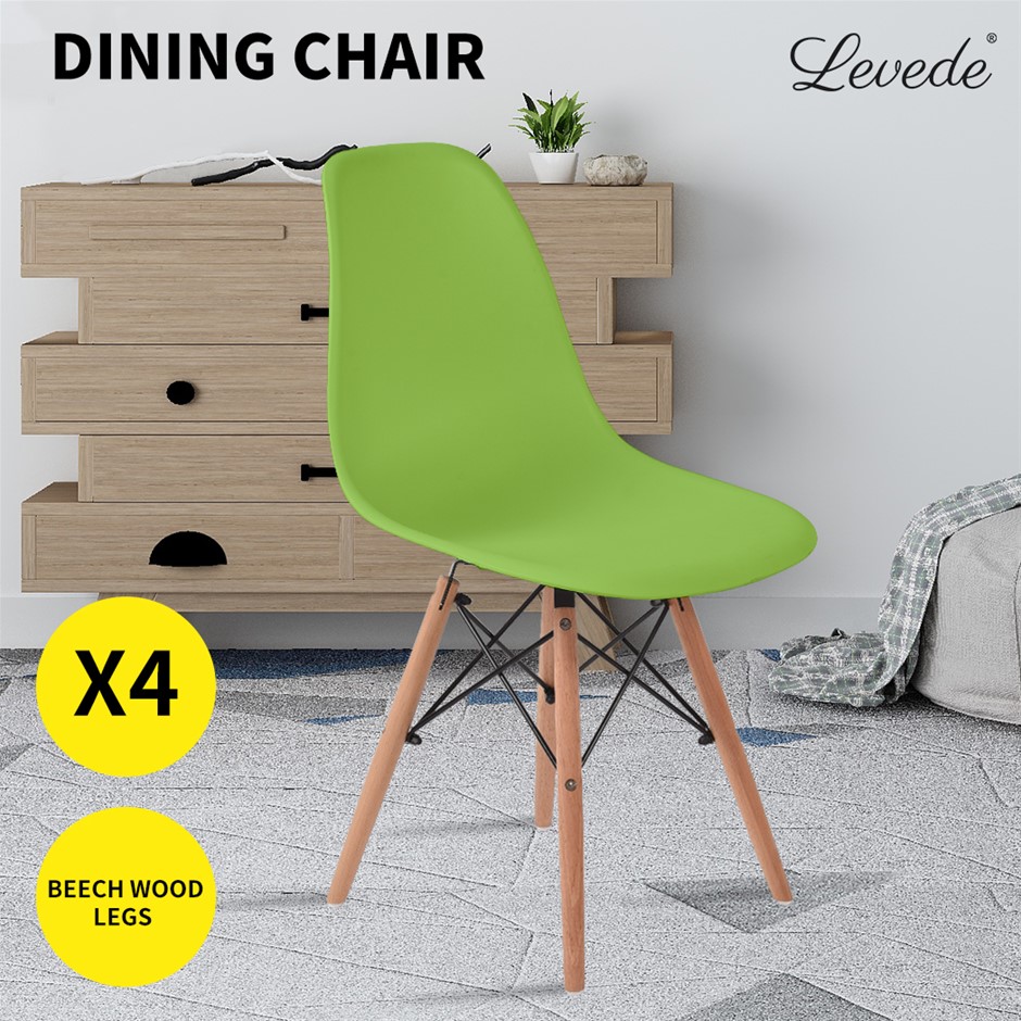 Levede Dining Chairs Retro Replica Offic