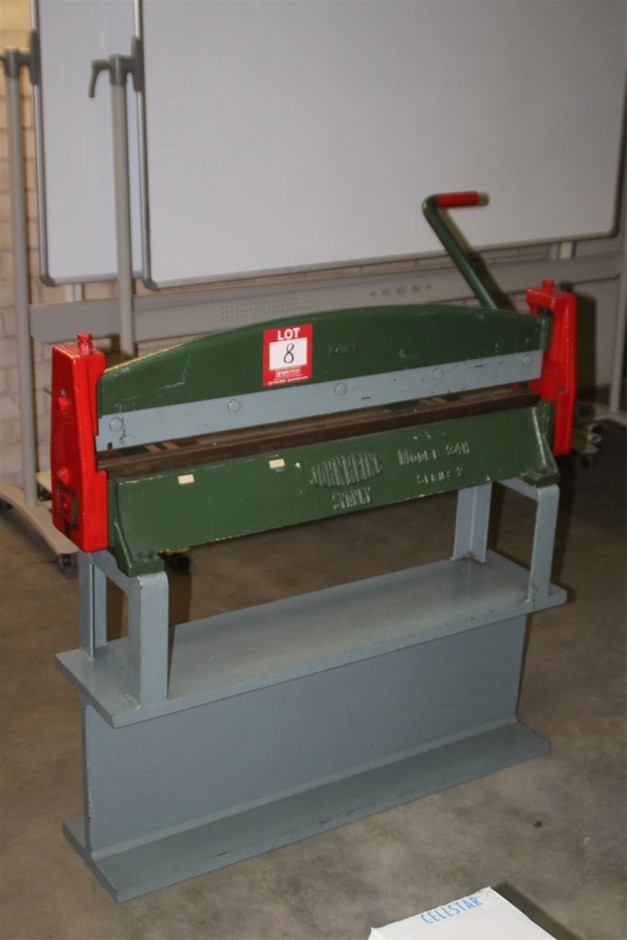 John Heine 34H Series 2 Manual Brake Press Auction (00085041861
