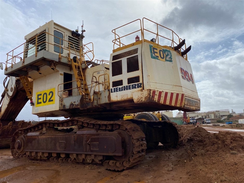 2006 Liebherr R994200 Track Excavator with Bucket Auction (0002
