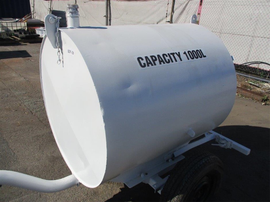 1000 Litre Trailer Mounted Fuel Tank Auction (00307027852) Grays