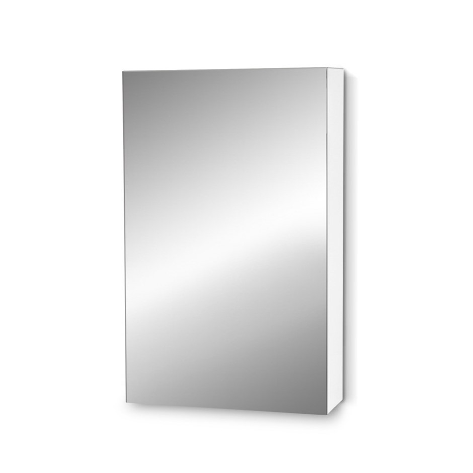 Cefito Bathroom Vanity Mirror with Storage Cavinet - White